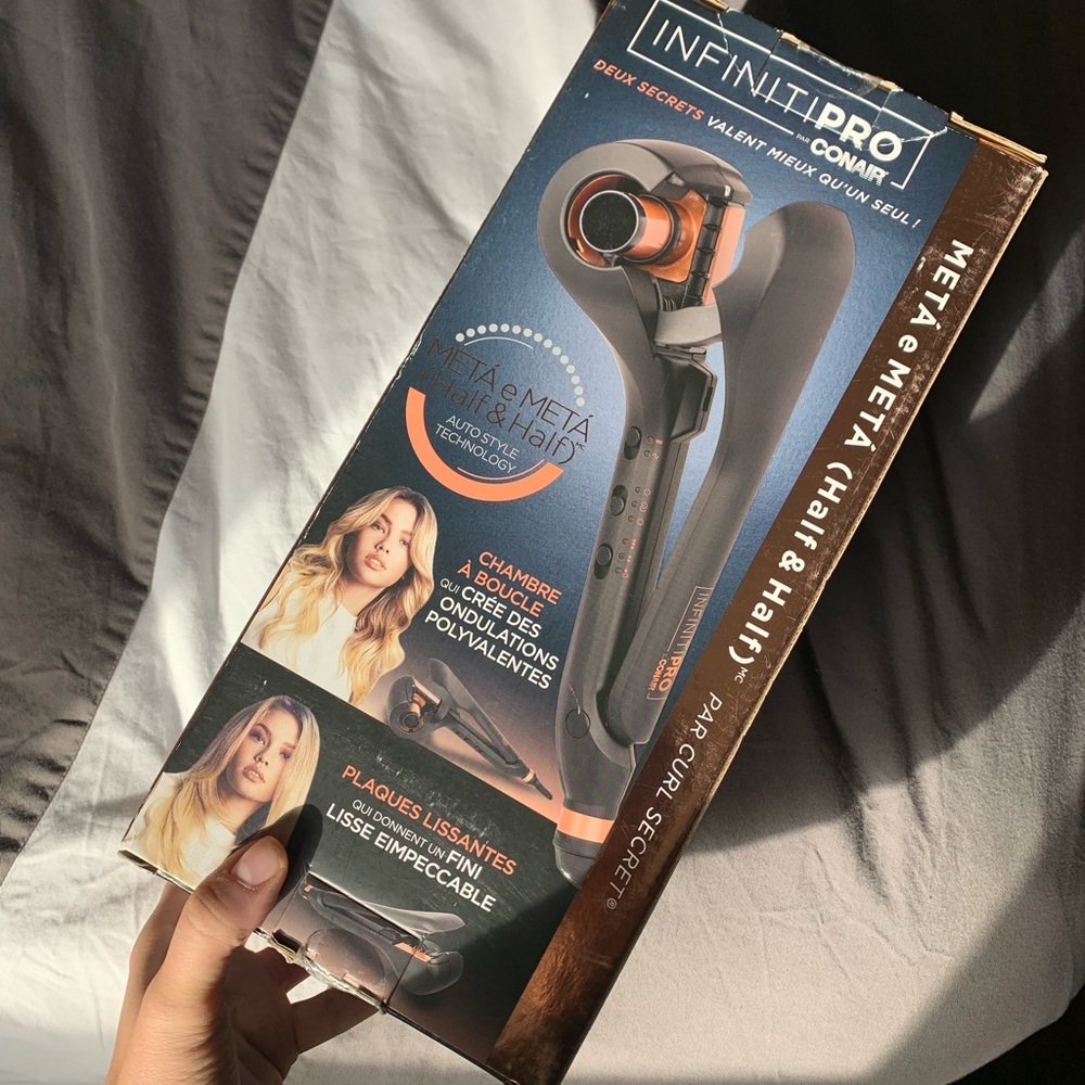 Heated hair tool: infinity pro